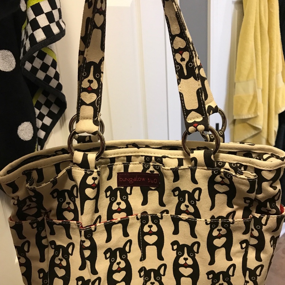 Bungalow 360 “Black dog” purse